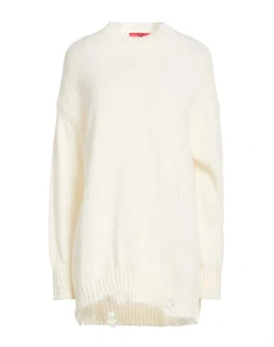 Aniye By Woman Sweater Off White Size M Acrylic, Polyamide, Alpaca Wool In Neutral