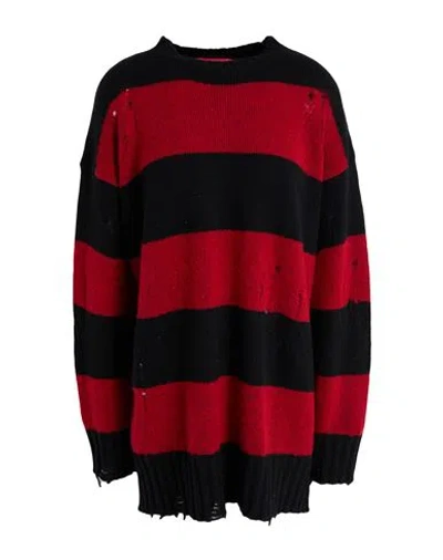 Aniye By Woman Sweater Red Size M Wool, Polyamide