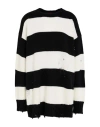 Aniye By Woman Sweater White Size M Wool, Polyamide In Black
