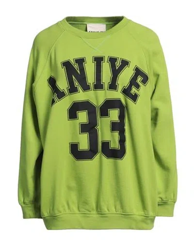 Aniye By Woman Sweatshirt Light Green Size Onesize Cotton