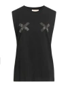 Aniye By Woman T-shirt Black Size 6 Cotton