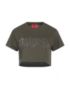 Aniye By Woman T-shirt Military Green Size M Cotton