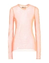 Aniye By Woman T-shirt Orange Size 8 Polyester, Elastane