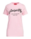 Aniye By Woman T-shirt Pink Size M Cotton In Pink