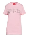Aniye By Woman T-shirt Pink Size M Cotton In Pink