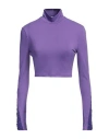 Aniye By Woman T-shirt Purple Size 8 Polyamide, Elastane