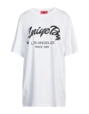 Aniye By Woman T-shirt White Size M Cotton