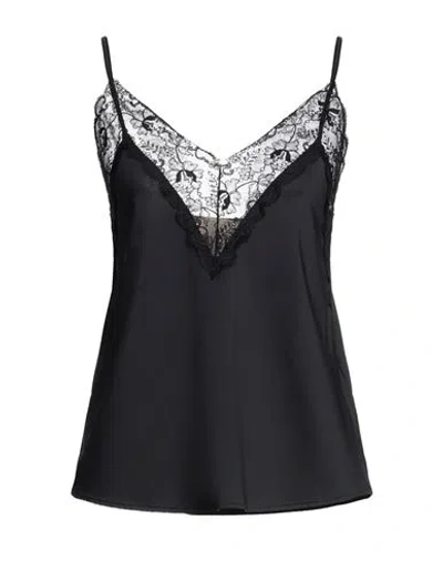 Aniye By Woman Top Black Size 10 Polyester, Elastane, Polyamide