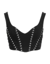 Aniye By Woman Top Black Size 6 Polyester, Elastane In Black