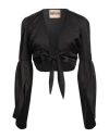 Aniye By Woman Shrug Black Size 2 Polyester, Elastane