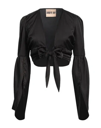 Aniye By Woman Shrug Black Size 2 Polyester, Elastane