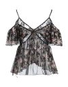 Aniye By Woman Top Black Size 6 Polyester, Elastane, Polyamide
