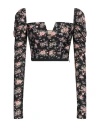 Aniye By Woman Top Black Size 8 Polyester, Elastane In Black