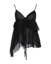 Aniye By Woman Top Black Size 8 Viscose In Black