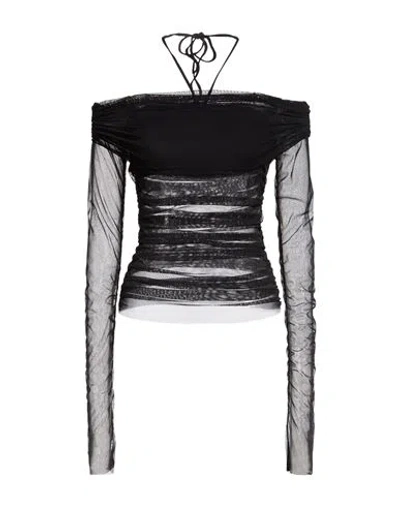 Aniye By Woman Top Black Size L Polyamide, Elastane