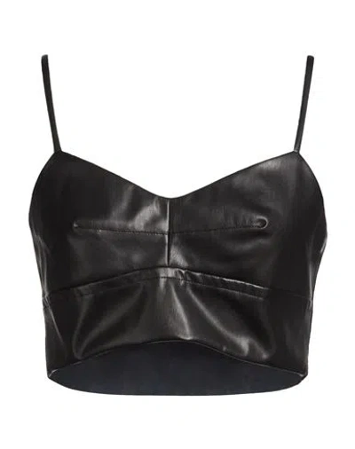 Aniye By Woman Top Black Size M Polyester