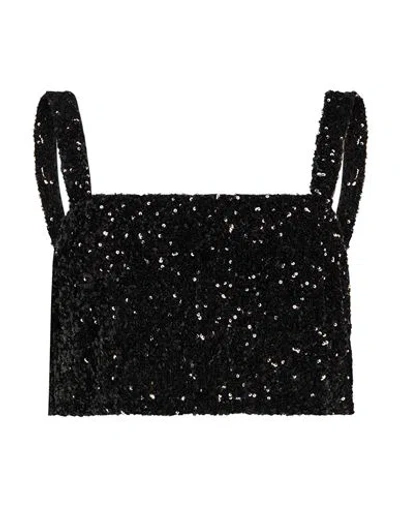 Aniye By Woman Top Black Size S Polyester, Elastane