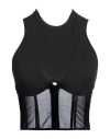 Aniye By Woman Top Black Size Xs Viscose, Polyamide, Elastane