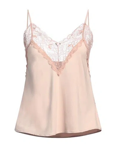 Aniye By Woman Top Blush Size 8 Polyester, Elastane, Polyamide In Pink