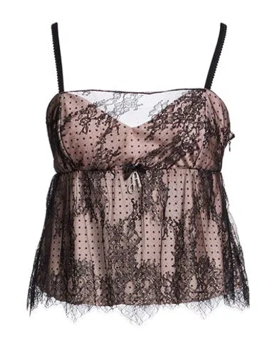 Aniye By Chantilly-lace Camisole Top In Black