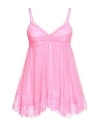 Aniye By Woman Top Fuchsia Size 4 Polyester In Pink