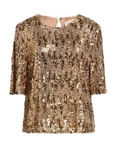 Aniye By Woman Top Gold Size Xs Polyester