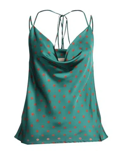 Aniye By Woman Top Green Size 4 Polyester