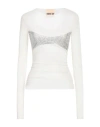 Aniye By Woman Top Ivory Size 8 Polyamide, Elastane