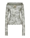 Aniye By Woman Top Military Green Size 8 Polyamide, Elastane In Green