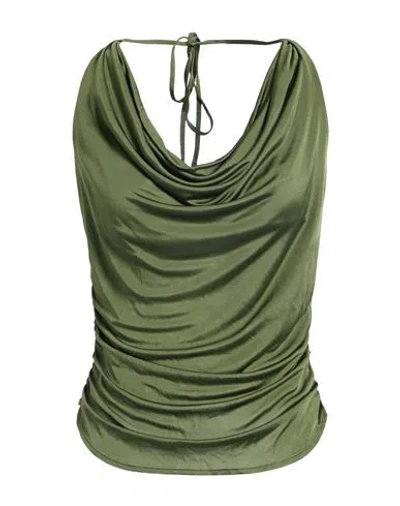 Aniye By Woman Top Military Green Size 6 Viscose