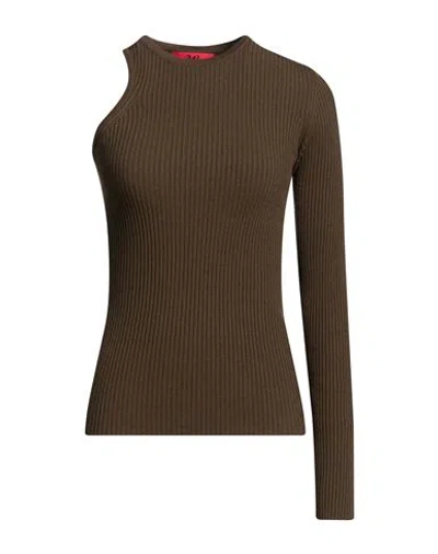 Aniye By Woman Top Military Green Size Xs Polyester, Polyamide, Wool In Brown