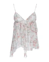 Aniye By Woman Top Off White Size 8 Viscose