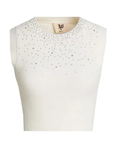 Aniye By Woman Top Off White Size S Polyamide, Elastane