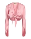 Aniye By Woman Top Pink Size 8 Polyester, Elastane