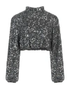 Aniye By Woman Top Silver Size 8 Polyester, Elastane