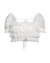 Aniye By Woman Top White Size 8 Polyester