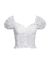 Aniye By Woman Top White Size 6 Polyamide, Elastane