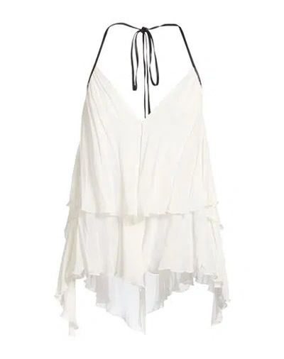 Aniye By Woman Top White Size Xs Viscose