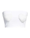 Aniye By Woman Top White Size Xs Viscose, Polyester In White