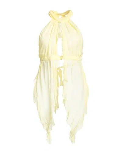 Aniye By Woman Top Yellow Size 6 Viscose
