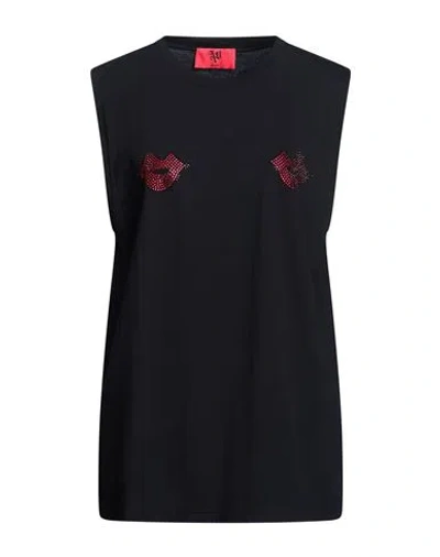Aniye By Woman T-shirt Black Size L Cotton