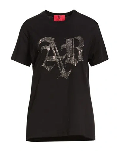 Aniye By Woman T-shirt Black Size M Cotton