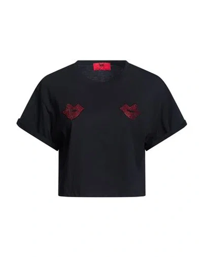 Aniye By Embellished Logo-print T-shirt In Black