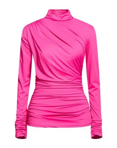 Aniye By Woman T-shirt Fuchsia Size M Polyamide, Elastane In Pink