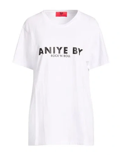 Aniye By Woman T-shirt Off White Size L Cotton