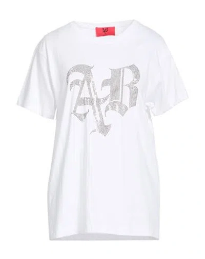 Aniye By Woman T-shirt White Size L Cotton