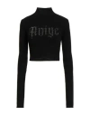 Aniye By Woman Turtleneck Black Size M Wool, Polyamide, Alpaca Wool, Elastane