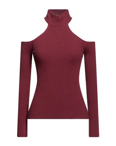 Aniye By Woman Turtleneck Burgundy Size Xs Polyamide, Acrylic, Wool, Polyester In Red