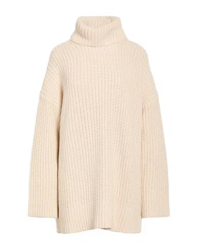 Aniye By Woman Turtleneck Ivory Size M Polyamide, Wool, Viscose, Cashmere, Polyester In Neutral