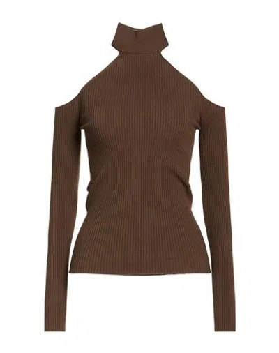 Aniye By Woman Turtleneck Military Green Size S Polyamide, Acrylic, Wool, Polyester